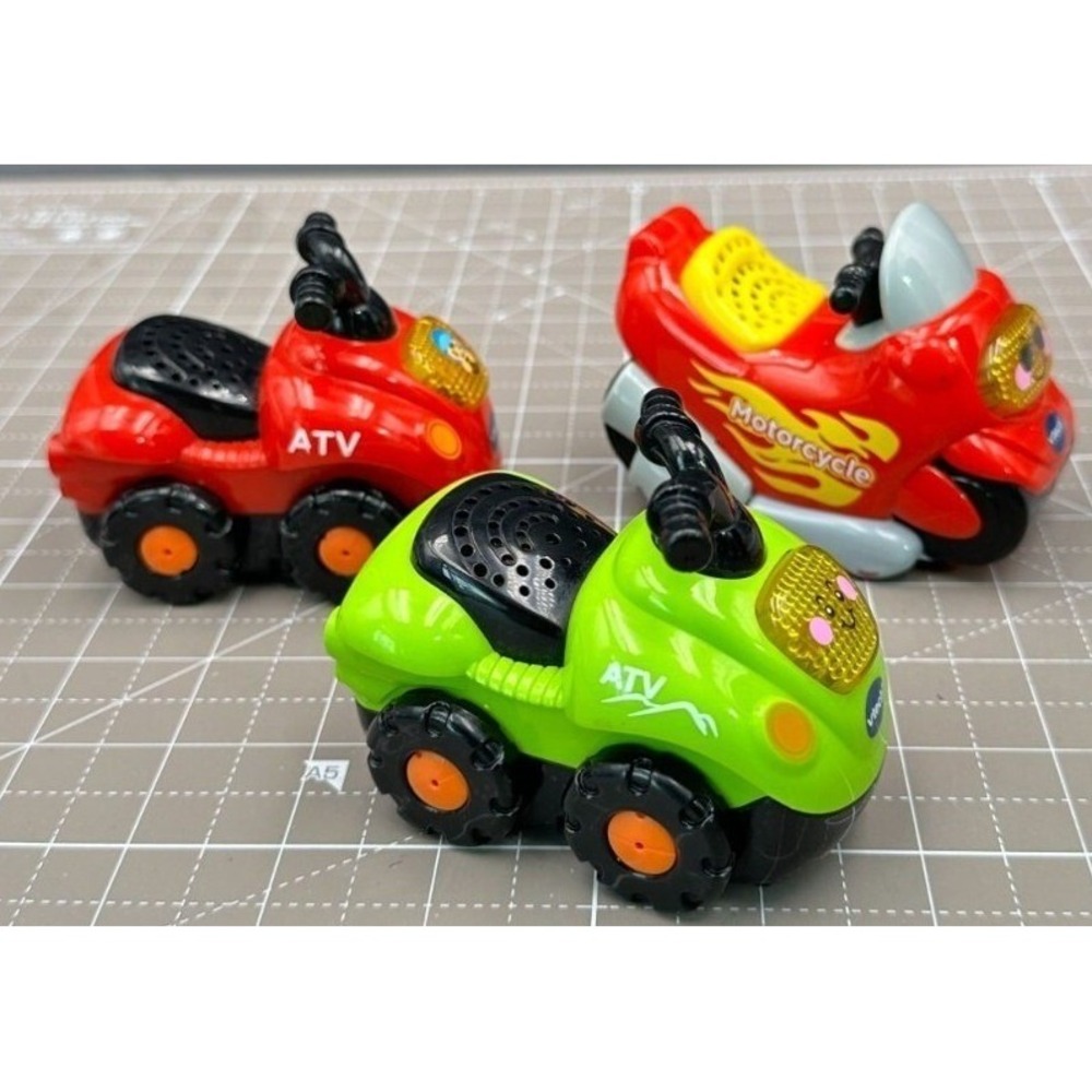 Vintage V tech Motorcycle ATV Vehicles Lot